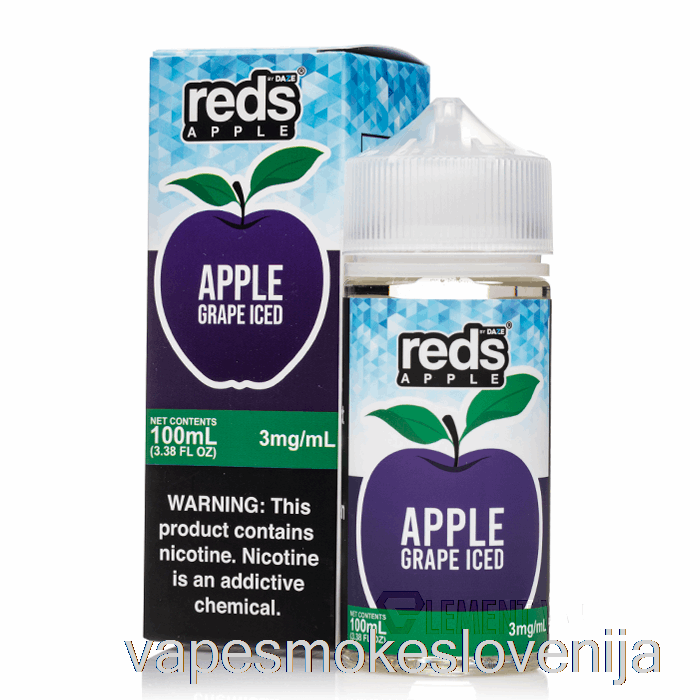Vape Petrol Ledeno Grozdje - Rdeče Jabolko E-sok - 7 Daze - 100 Ml 3 Mg